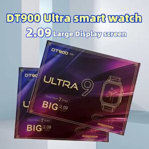 7 in 1 스트랩 시계 DT900 음악 지원 무선 충전 블루투스 통화 건강 및 피트니스 트래킹 스포츠 스마트워치 남녀공용