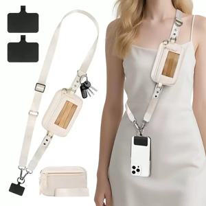 다용도 휴대폰 가방, 방수 기능, 스포츠용, 편리한 수납 공간, 한쪽 어깨에 걸거나 허리에 착용 가능, 다용도로 사용 가능