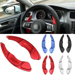 폭스바겐 VW 골프 7 MK7 R GTI 시로코 2015 2016-2019 2020 금속 자동차 스티어링 휠 패들, 확장 시프터, 자동차 액세서리