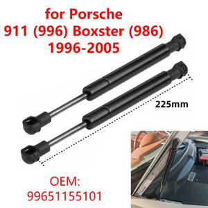2Pcs 99651155101 자동차 앞 보닛 후드 가스 스트럿 포르쉐 911 996 Boxster 986 1996-2005 용 리프트 지지대
