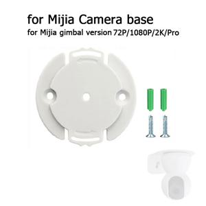 Xiaomi 2K Pro 천장 고정 패스너 버클 ABS 벽 모니터링 장착 지원을위한 라운드 보안 카메라 마운트 브래킷베이스
