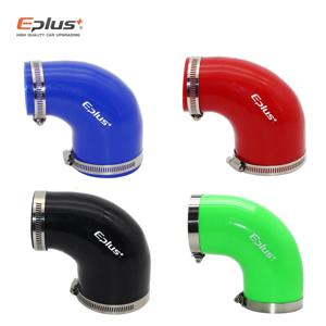 EPLUS 90도 실리콘 호스 커넥터 리듀서 파이프 어댑터 블루 블랙 그린 고온 저항성 범용 실리카겔