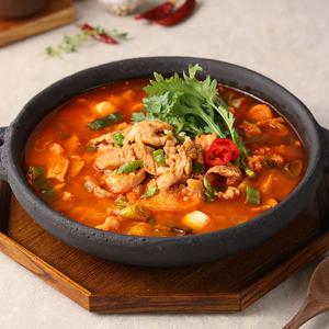 늘바른 하늘산 얼큰국물 돼지찌개 밀키트1.2kg 2팩