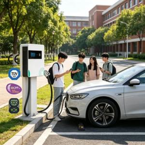 상업용 DC 전기차 충전소 60kW 120kW 180kW 240kW OCPP 앱 제어 RFID 결제 CCS2 충전기 (대량 차량용 트럭 EV)