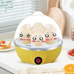 자동 전원 차단 기능이 있는 7구 에그 쿠커, 다기능 휴대용 아침 식사 제조기, 커스터드 찜 및 계란 삶기용