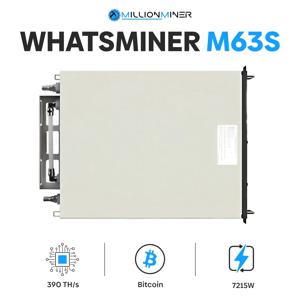 Aliexpress는 새로운 MicroBT WhatsMiner M63 368TH/s를 허용했습니다.