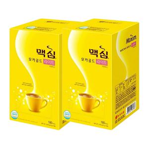 [2박스]동서 맥심 모카골드 라이트 커피믹스 180T+180T