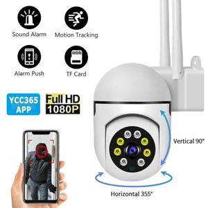YCC365 플러스 Wifi 카메라 야외 AI 인간 감지 무선 감시 카메라 보안 보호 CCTV 1080P IP 카메라