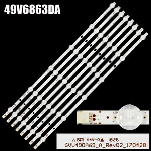 LED 백라이트 스트립, BTX-49GX550B 49V5863DG LT-49C890 49FX550B LSC490FN02 SVV490A69_A B JL.D49061330-078AS-M_V05 078HS