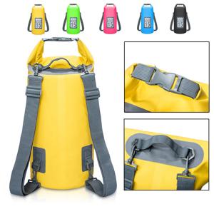 5L/10L/15L/20L/30L 야외 스포츠 PVC 방수 스토리지 드라이 가방 카누 카약 래프팅 수영 여행 키트 자루 배낭