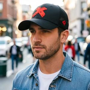 여름 남성 메쉬 야구 모자 야외 스포츠 X 편지 Snapback 모자 여성용 남여 통기성 모자 힙합 트럭 모자