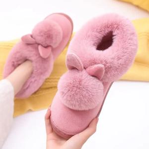 푹신한 여성 슬리퍼 플랫 럭셔리 디자이너 여성 신발 캐주얼 발목 부츠 여성 겨울 실내 우아한 퍼지 모피 슬라이드 소프트