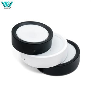 LED 통 9W 12W 15W 18W 표면 천장 조명 AC 220V 230V 라운드 LED 패널 아래로 조명 스포트라이트 거실 조명