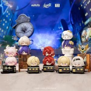 Mihoyo 공식 정품 Honkai 스타 레일 Stackable Figures 2nd 트렌디 블라인드 박스 장난감 입상 3월 7일 Argenti Acheron 팬 선물
