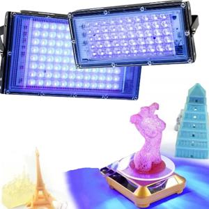 220V 200W 300W LED 자외선 UV 경화 램프 395nm 365nm 405nm UV 접착제 인쇄 스프레이 페인팅 수지 잉크 수지 DIY 경화