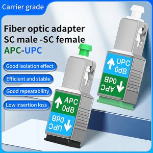 광섬유 어댑터 광섬유 도구 단일 모드 SCUPC/SCAPC 남성/여성 광섬유 케이블 인터페이스 연결 커플러 변환기