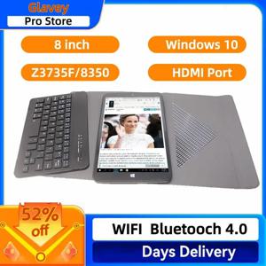 8인치 윈도우 10 태블릿 PC 1280*800 IPS 64비트 Z3735F/Z8350 쿼드 코어 8GB RAM 128GB ROM WIFI 듀얼 카메라 HDMI 포트