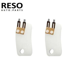 RESO 2PCS 스티어링 칼럼 스위치 각도 센서 접촉 브러시 수리 키트 (베이스 포함) BMW E65 E66 E60 730 740 530 7 시리즈용
