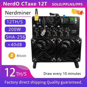 2026년형 새로운 NerdOCTAXE 채굴기 해시레이트 9.6TH/s 비트코인 ​​채굴기는 전원 어댑터와 해당 플러그가 함께 제공됩니다.