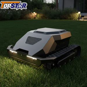 200cc 60L 인기 판매 잔디깎이 무선 리모컨 고성능 장시간 배터리 수명 조절 가능한 절단 높이