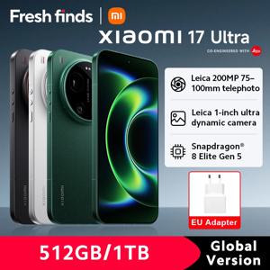 【월드 프리미어】글로벌 버전 샤오미 17 울트라 스마트폰 라이카 카메라 6000mAh 90W 하이퍼차지 6.9인치 스냅드래곤 ®   8 엘리트 5세대