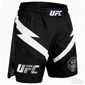 UFC MMA 헤비급 격투용 남녀 공용 트레이닝 반바지 - 통기성 속건 스포츠 반바지 복싱 반바지