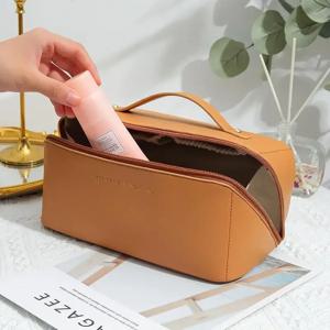 여성용 화장품 가방, 메이크업 케이스, 고급 여성용 보관 파우치, 여행용 지퍼 정리 가방