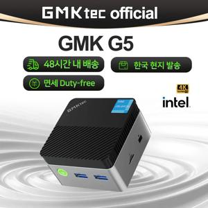 GMKtec G5 인텔 12세대 N97 12GB 온보드 DDR5 256GB Win11Pro 미니PC 입문용
