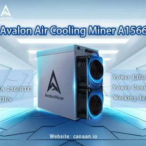 Aliexpress 브랜드 뉴 캐나안 아발론 A1566 185T 3420W 암호화폐 채굴 장비