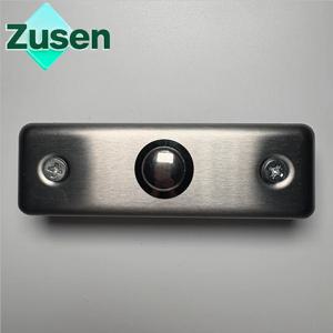Zusen 16mm 홀 도어벨 푸시 버튼 스위치 금속 패널(주택 개조용 나사 포함)