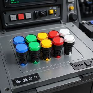 10pcs 20mA 에너지 절약 표시등 장착 구멍 크기 12mm/22mm/30mm LED 신호 전원 표시등, DC/AC12V-380V