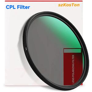 CPL 필터 37 43 46 40.5 49 52 55 58 62mm 67mm 72mm 77 82mm Canon Nikon Sony Fujifilm 용 원형 편광판 편광 필터