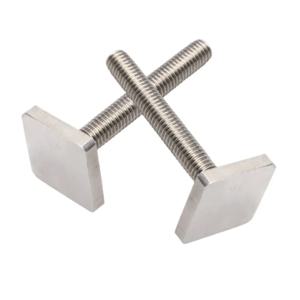 3PCS 20X20mm*M6*35mm T-볼트 Thule Free Ride 532 T 트랙 지붕 마운트 사이클 캐리어 나사 스터드 볼트에 적합