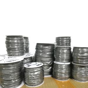 100미터 0.6/0.8/1/1.2/1.5mm 2mm 304 스테인리스 스틸 연선 베어 로프 리프팅 케이블 라인 녹방지 7*7 구조