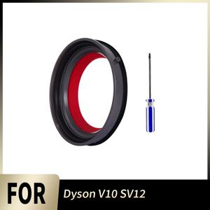 다이슨 V10 SV12 진공청소기 캐니스터용 프리미엄 먼지통 상단 고정 씰링 링(T8 스크류드라이버 포함) 먼지통 교체 부품
