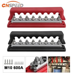 M10 자동차 터미널 블록 네거티브 버스 24V 600A 터미널 블록 3/8 