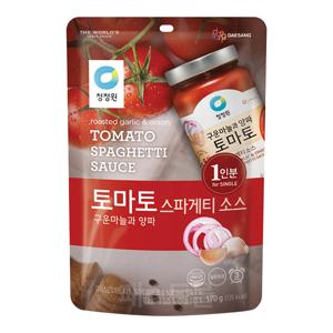청정원 싱글파우치 토마토 스파게티소스 170g