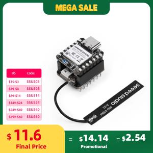 메쉬타스틱용 XIAO nRF52840 & Wio-SX1262 키트, 868MHz, 915MHz, LoRa 862-930MHz, 마이크로컨트롤러 블루투스, 통합 안테나