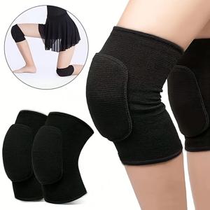 배구 선수, 댄서, 요가, 달리기, 사이클링, 운동, 무릎 지원 버팀대를 위한 2pcs 스폰지 무릎 패드