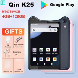 Qin K25 MTK G81 3.54인치 4GB 128GB 와이파이 블루투스 터치스크린 640*960 Duoqin 글로벌 버전 안드로이드 14 폰