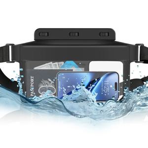 HAISSKY 3 클립 Wateproof 허리 수영 가방 남자 여자 야외 여행 전화 이어폰 카드 저장 허리 팩 iPhone Xiaomi