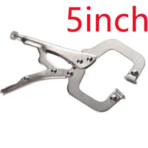 5인치 C 클램프 다양한 잠금 용접 클램프 미니 합금 잠금 플라이어 DIY 수공구 목공용