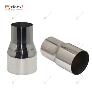 OD 범위 51-89mm 스테인레스 스틸 배기 직선형 감속기 어댑터 파이프라인 자동차 오토바이용 범용 용접식 파이프 연결기