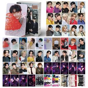 55개/세트 ATEEZ 2026 시즌 그리팅스 로모 스타 포토카드 사진 로모 카드 팬 컬렉션 프린트 카드