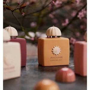 100ml AMOUAGE 여성용 오 드 퍼퓸, 오래 지속되는 우아하고 여성스러운 향, 부드럽고 따뜻한 독특한 향기, 매혹적인 변형 향료 함유