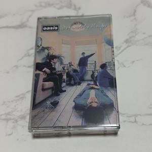 희귀한 빈티지 오아시스 디디테일리티 메이비 브리티시 록 오디오 카세트 테이프 수집용 음악, 밴드 팬들을 위한 홈 데코