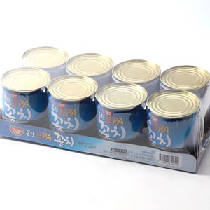 동원 EPA 꽁치 통조림 280g x 8캔 / 대용량 반찬 꽁치캔