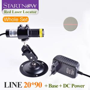 20*90 660nm 100mw 배터리 케이스 포함 레드 모듈 정렬 레이저 빔 라인 로케이터 목공 기계 조명 위치 지정용