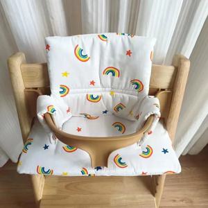 높은 의자 쿠션 빨 수있는 HighChair 지원 어린이 아기 수유 액세서리 Stokke 용 아기 식사 교체 패드