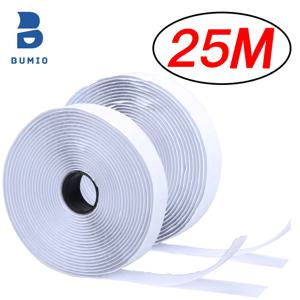 1-25m 자동 접착식 후크 및 루프 테이프 패스너 블랙 화이트 하우스 DIY 매직 탭 강력한 접착제 스티커 스티커 스트랩 벨크로 찍찍이 미끄럼방지 고정끈  셀프 앤 집 강력 접착